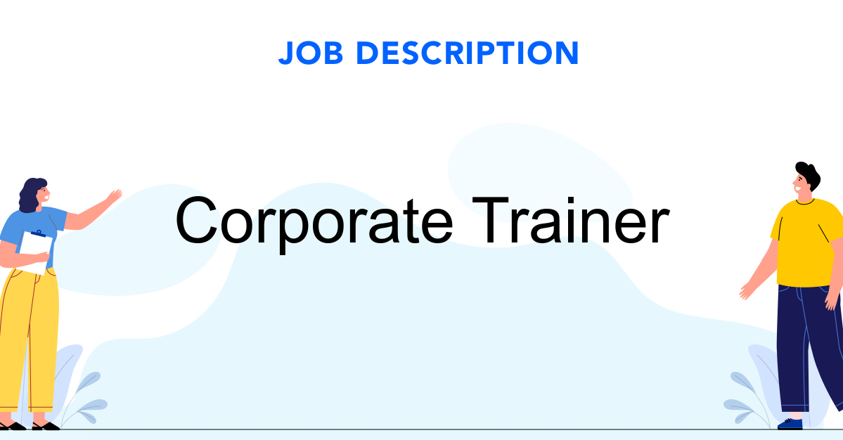 View of How To Become A Corporate Trainer: Career Guide, Courses, Best Jobs ...