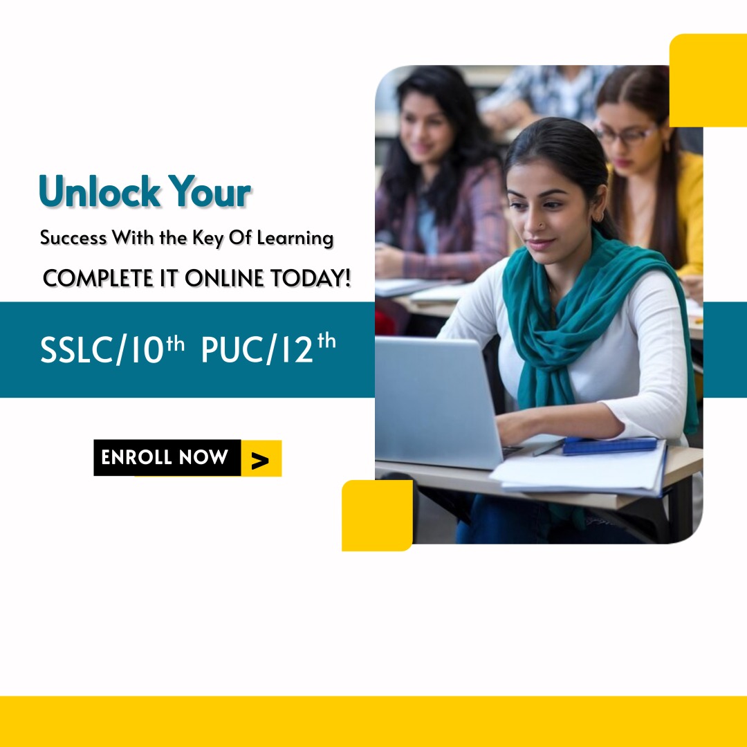 First PUC – Pre-University Course (PUC I Year)